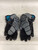 Used Nike VAPOR LT Lacrosse Gloves Junior Grey MD 11851-S000047595 View 2