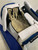 Used Bauer REACTOR R5 PRO 32+1 Goalie Leg Pads Senior White And Royal Blue 32" 11823-S000039589 View 9