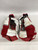 Used Bauer X60 GLOVES Senior Gloves Cardinal And White 14" 11851-S000047600 View 2
