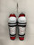 Used Bauer VAPOR X800 SHINS Senior Shin Guards Red And White 15" 11851-S000047601 View 1