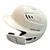 Used Rawlings R16S-REVB 6 7/8 - 7 5/8 W/JAW Batting Helmet No Mask White One Size View 1