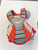 Used Mizuno SAMURAI Catchers Chest Protector Red Adult 11860-S000309977 View 1