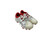 Used Nike HYPERDIAMOND 4 BB/SB Cleats Cardinal And White Senior 7 11347-S000270444 View 1