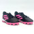Used Adidas PUREHUSTLE 2.0 Soccer Cleats Pink And Black Youth 12.0 11805-S000082058 View 2