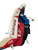 Used Bauer REACTOR Goalie Leg Pads Senior White/Red/Navy 35" 11768-S000236988 View 6