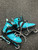 Used Rollerblade MICROBLADE 5-8 Senior Rec Fitness Skates Teal Adjustable 11162-C000456265 View 3