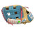 Used Rawlings PROR207U-6C HEART OF THE HIDE BB/SB Glove LH Throw Tan 12 1/4" *New with Tags* 11484-S000305376 View 1