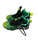 Used Under Armour Jr FB Cleats Green Junior 05 11768-S000237001 View 3