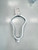 Used Nike L3 UNSTRUNG Mens Lacrosse Head White 11860-S000310098 View 2