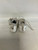 Used Under Armour Jr FB Cleats White Junior 05 11823-S000039695 View 3