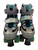 Used Mongoose ADJ 1-4 Junior Roller Quad Skates Grey Adjustable 11732-S000367801 View 3