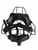 Used Evoshield WB5725601SM Batting Helmet w/ Jaw Guard Black SM 11731-S000166556 View 2