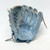 Used Rawlings R9 RH Throw Fastpitch Gloves Carolina Blue 12" 11805-S000082220 View 5