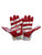 Used Under Armour LINEMAN GLOVES FB Gloves White 2X 11732-S000367865 View 2