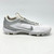 Used Nike VAPOR EDGE Adult FB Cleats White And Silver Senior 11 11805-S000082232 View 2