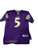 Used Reebok RAVENS FLACCO 5 S.S. Spirit Wear Y Purple LG 11884-S000064947 View 1