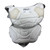 Used True ZERO LYTE Lacrosse Shoulder Pads White MD 11732-S000367875 View 1