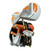 Used Tommy Armour HOT SCOT Jr Stand Bag Black And Orange 11890-S000143894 View 1