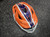 Used Cascade XRS Lacrosse Helmet Orange One Size 11849-S000040709 View 2