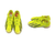 Used Adidas CRAZYFAST Soccer Indoor Shoes Neon Green Junior 04.5 11917-S000017997 View 1