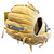 Used Mizuno Pro Select Glove RH Throw Tan 12" 10299-S000310665 View 1