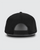 Waggle Golf Flamingo Bay Snapback Hat, Black View 5