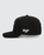 Waggle Golf The GOAT Snapback Hat, Black View 3