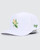 Waggle Golf Corn Husker Snapback Hat, White View 2