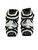 Used STX Cell II Medium Lacrosse Arm Pads/Guards Black And White  11692-S000152308 View 1