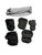 Used Inline Protective Set Black SM Knee pads Elbow pads Knee pad 11735-S000364084 View 2