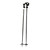 Used KERMA VECTOR Mens DH Ski Pole Black 120 cm / 48 in 11484-S000305663 View 1