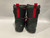 Used Sims RC 400 Boys Snowboard Boots Black And Red Junior 01 11904-S000010289 View 2