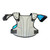 Used Nike VAPOR LT Lacrosse Shoulder Pads Grey SM 11450-S000522425 View 2