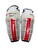 Used Bauer SUPREME Youth Shin Guards White 8" 11095-C000104248 View 1