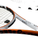 Used Wilson NCODE TOUR TWO Adult Tennis Racquet Orange 4 3/8" 11798-S000043507 View 2
