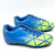 Used Xara and Kelley Soccer Cleats Royal Blue And Lime Green Junior 01 11805-S000082402 View 2