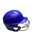 Used Adidas CLIMACOOL Batting Helmet w/Mask Royal Blue LG 11812-S000170705 View 1