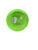Used Innova CHAMPIO VALKYRIE Disc Golf Driver Neon Green 11347-S000270708 View 2