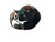 Used Champro HELMET W/ MASK Batting Helmet w/Mask Black MD 11861-S000033562 View 1