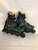 Used Rollerblade FUSION Senior Rec Fitness Skates Green Senior 10.5 11900-S000025254 View 1