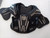 Used Warrior BURN NEXT Lacrosse Shoulder Pads Black SM 11779-S000204294 View 1