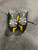 Used Nike HYPER VENOM Soccer Cleats Black And Yellow Junior 02.5 11614-S000238136 View 3