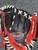 Used Rawlings PL91SB BB/SB Glove RH Throw Black And Red 9" 11849-S000040809 View 4