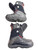 Used Burton GROM ION Boys Snowboard Boots Black Junior 06 11860-S000310402 View 2