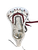 Used Adrenaline AUTOMATIC Mens Lacrosse Head White 11853-S000131725 View 1