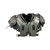 Used, Riddell, PHENOM, FB, Shoulder Pads, Black, LG View 1
