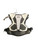 Used STX CELL V Lacrosse Shoulder Pads White LG 11861-S000033635 View 2
