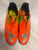 Used Diadora Soccer Turf Shoes Orange Senior 9 11774-S000088821 View 2
