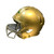 Used Riddell VICTOR FB Helmet Vegas Gold S/M 11730-S000072118 View 2