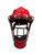 Used Wilson RED Catchers Helmet w/Mask Red SM 11899-S000025989 View 1